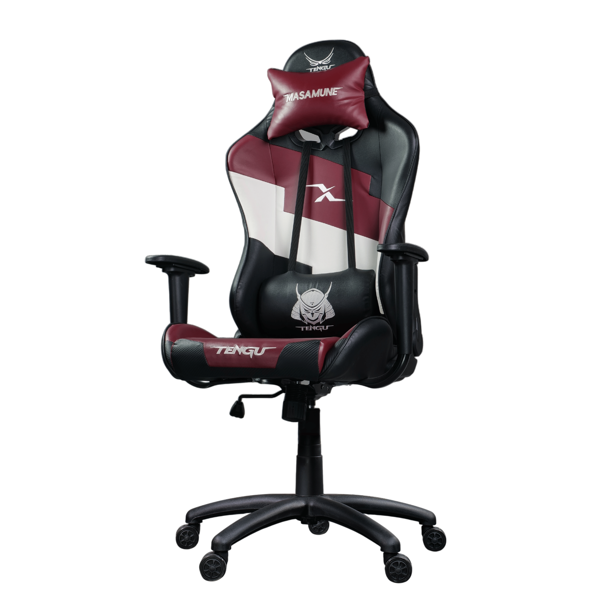 เก้าอี้เกมมิ่ง TENGUGAMINGGEARS รุ่น MASA-X (CH-MX-RD) สีแดง เบาะหนัง_0